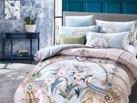 Постельное белье Famille RS-253, Королевский сатин, Евростандарт Постельное белье Famille RS-253, Королевский сатин, Евростандарт