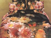 Постельное белье Famille RS-80, Королевский сатин, Евростандарт + 2 наволочки