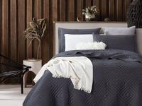 Покрывало Вальтери PPL-23 Dark Grey Полиэстер, 240*260 Покрывало Вальтери PPL-23 Dark Grey Полиэстер, 240*260