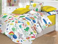 Постельное белье детское Valtery Радуга, Поплин, 1.5-спальный