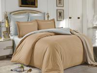 Постельное белье Valtery LS-59, Cатин однотонный, Евростандарт