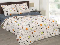 Постельное белье АртПостель Электра Поплин, 2-спальное с европростыней