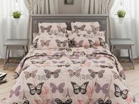 Постельное белье Valtery BR-47, Бабочки, Бязь, Евростандарт