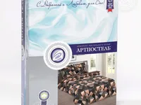 Постельное белье АртПостель Неаполь Поплин, Евростандарт с простынью на резинке