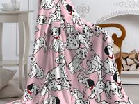 Купить плед 101 Далматинец розовый в Купитекстиль Купить плед 101 Далматинец розовый в Купитекстиль