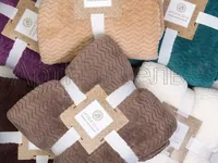 Плед флисовый АртПостель Роскошь цвет Сливки, 150*200