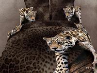 Постельное белье Famille RS-62, Королевский сатин, Евростандарт + 2 наволочки