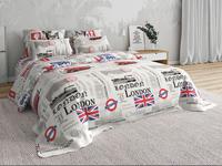 Постельное белье Valtery BR-61, Лондон, Бязь, Семейный