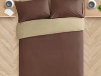 Постельное белье Valtery AP-1025, Поплин однотонный, 1.5-спальный