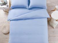 Постельное белье Valtery AP-1006, Поплин однотонный, Семейный