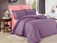 Постельное белье Valtery LS-44/1, Cатин однотонный, 2-спальный