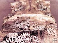 Постельное белье Famille RS-76, Королевский сатин, 2-спальный + 4 наволочки