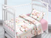 Постельное белье детское Valtery Единорожки, Поплин, 1-спальный Постельное белье детское Valtery Единорожки, Поплин, 1-спальный