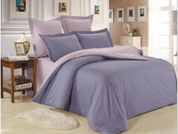 Постельное белье Valtery LS-35, Cатин однотонный, 2-спальный