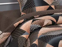 Постельное белье АртПостель Неаполь Поплин, Евростандарт с простынью на резинке