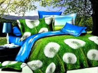 Постельное белье Valtery SF-08, Полисатин 3D, Семейный