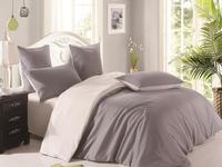 Постельное белье Valtery MO-45, Софткоттон однотонный, Семейный