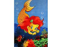 Полотенце пляжное махровое 