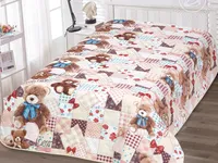 Покрывало АртПостель Мой медвежонок стеганое Бязь, 110*140