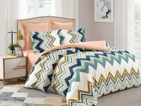 Постельное белье Valtery C-375, Сатин печатный, Евростандарт