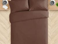 Постельное белье Valtery AP-1020, Поплин однотонный, 2-спальный