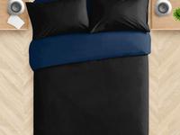 Постельное белье Valtery AP-1021, Поплин однотонный, Семейный