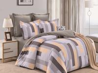 Постельное белье Valtery C-457, Сатин печатный, Семейный