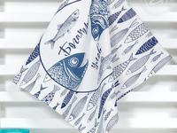 Набор полотенец из рогожки Богатый улов (45*60-3шт.)