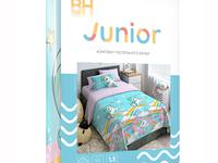 Постельное белье детское Волшебная Ночь - Junior Rainbow unicorn, Поплин, 1.5-спальное с наволочками 50/70