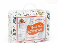 Одеяло-покрывало трикотажное Артпостель Веселая корова