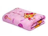 Плед Три кота Карамелька