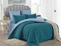 Постельное белье Valtery MO-52, Софткоттон однотонный, Евростандарт