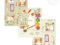 Набор полотенец из рогожки Кухня (45*60-2шт.) Набор полотенец из рогожки Кухня (45*60-2шт.)