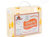 Одеяло-покрывало трикотажное Артпостель Утенок