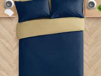 Постельное белье Valtery AP-1023, Поплин однотонный, Семейный