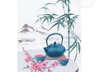 Набор полотенец из рогожки 