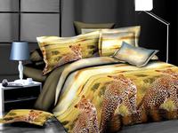 Постельное белье Valtery SF-01, Полисатин 3D, Семейный