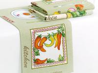 Набор полотенец из рогожки Кухня (45*60-2шт.) Набор полотенец из рогожки Кухня (45*60-2шт.)