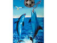 Полотенце пляжное махровое 