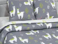 Постельное белье АртПостель Лама Поплин, Семейное