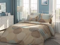 Постельное белье Самойловский текстиль Капучино, Бязь, евростандарт с наволочками 50/70