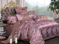 Постельное белье Valtery JC-129, Сатин-жаккард, Евростандарт