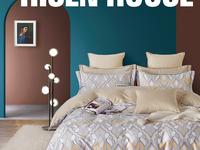 Постельное белье Valtery C-520, Сатин печатный, Семейный