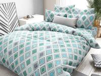 Постельное белье Valtery BR-38, Ромбы, Бязь, 2-спальный