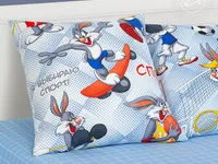 Постельное белье детское АртПостель Веселые старты Поплин,1.5-спальное