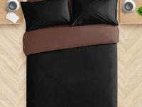 Постельное белье Valtery AP-1022, Поплин однотонный, Евростандарт