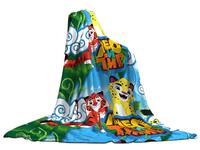 Плед Лео и Тиг зеленый