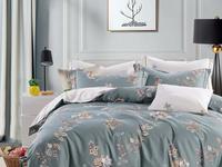 Постельное белье Famille RS-295, Королевский сатин, Евростандарт