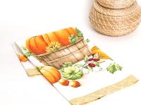 Набор полотенец из рогожки Праздник урожая (45*60-2шт.)