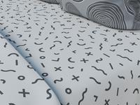 Постельное белье Valtery BR-24, Чикаго, Бязь, Евростандарт